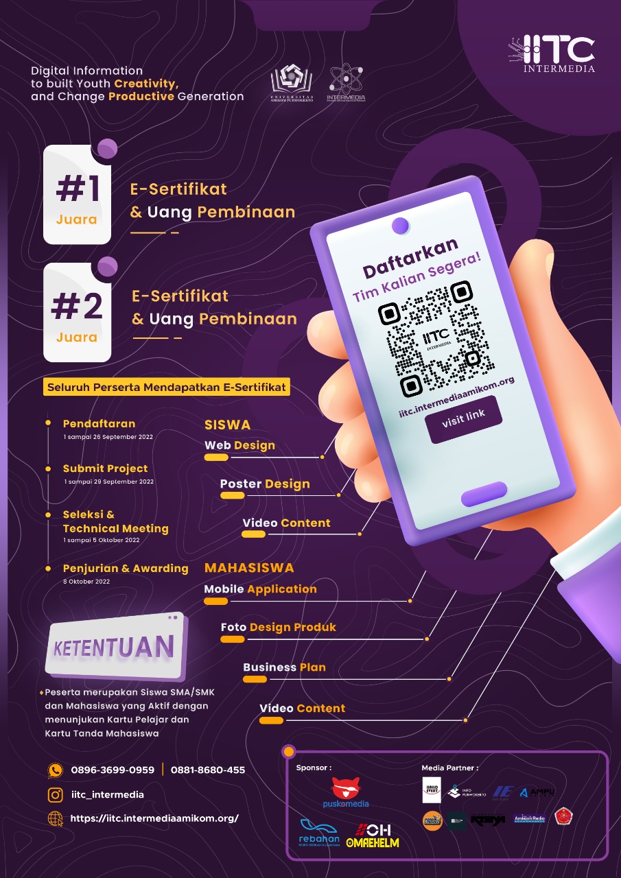 INTERMEDIA INFORMATION TECHNOLOGY COMPETITION (IITC) 2022