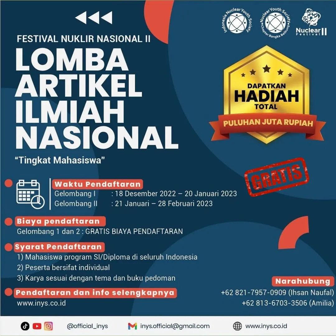 Lomba Karya Tulis Ilmiah Nasional Di Untan Info Lomba Terbaru Images And Photos Finder