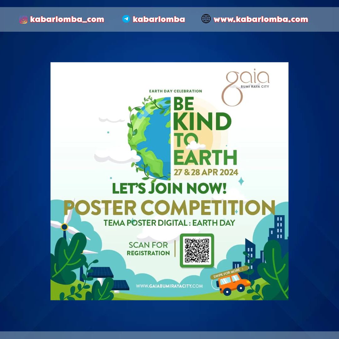 Lomba Poster Nasional Earth Day 2024